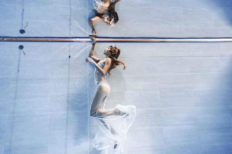 【捕鱼王】潜水教练「柔e」人鱼公主姿态好优雅水底下的火辣身材太性感