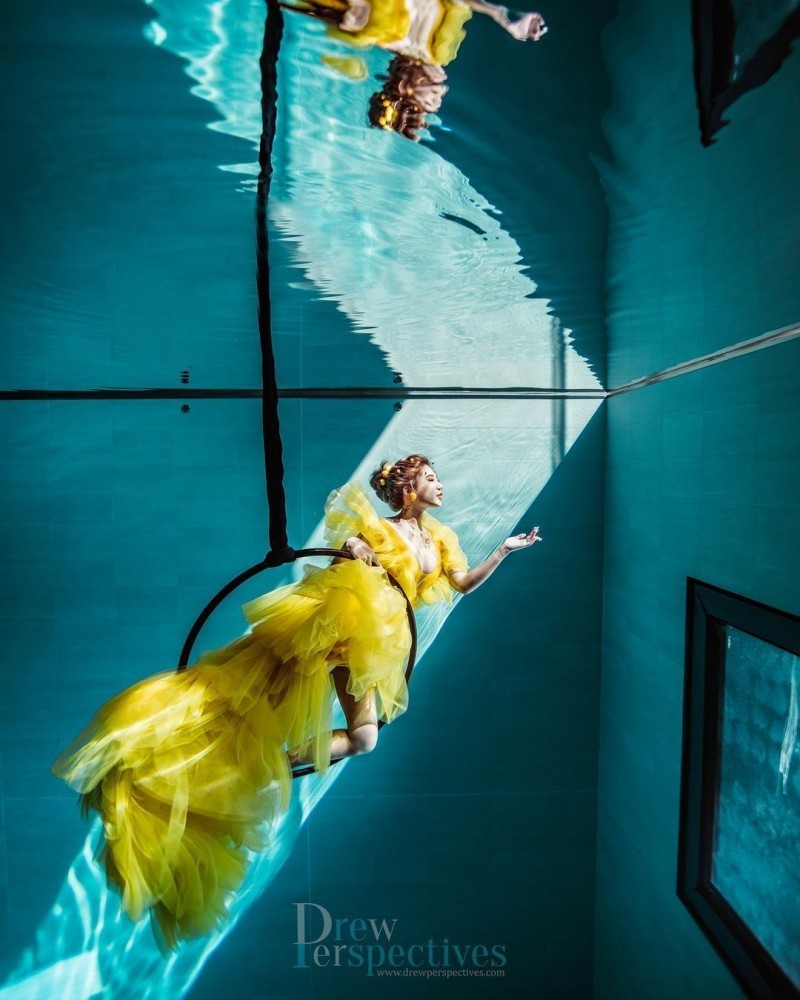 【捕鱼王】潜水教练「柔e」人鱼公主姿态好优雅水底下的火辣身材太性感