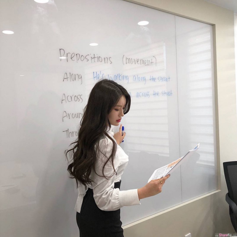 【捕鱼王】韩国最美英语老师金莎拉(Sarah Kim) 超正女老师前凸后翘迷倒家长
