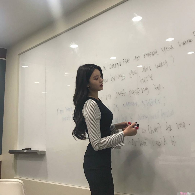 【捕鱼王】韩国最美英语老师金莎拉(Sarah Kim) 超正女老师前凸后翘迷倒家长