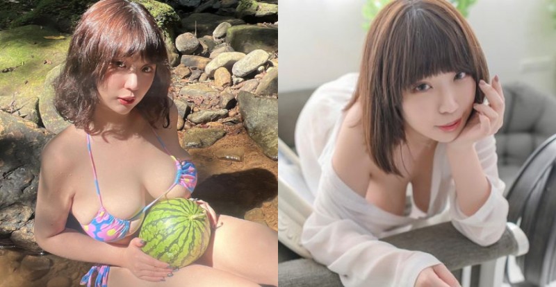 巨乳奶妹「Ruru茹茹」野溪辣一波　乍看以為有三顆西瓜！