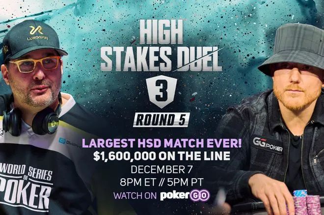 【EV扑克】Phil Hellmuth VS Jason Koon单挑赛开打!