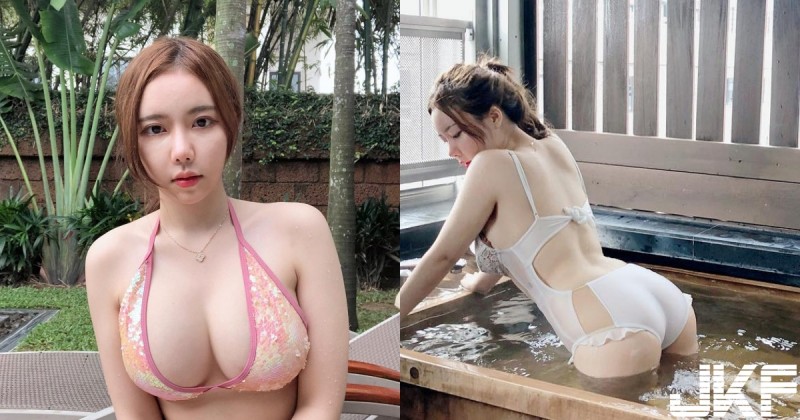 奶奶比臉大！超巨乳少女「透明沐浴」，血脈噴張的「濕身畫面」可以立刻提槍啦！