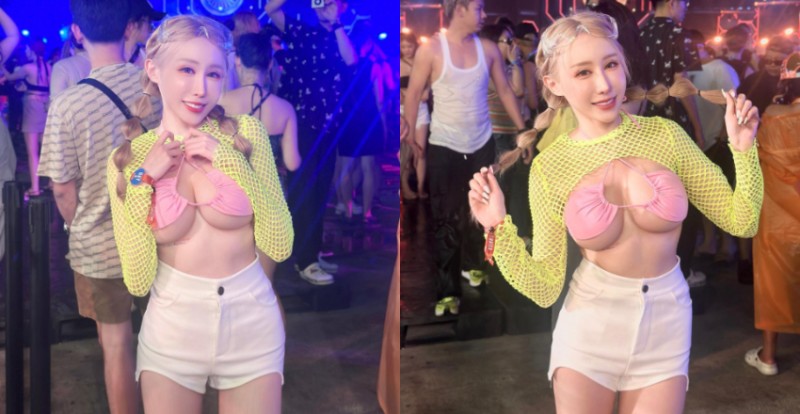 【捕鱼王】巨乳小隻馬「潔兒Yui」嗨翻泰國S2O　罩不住的身材太搶眼