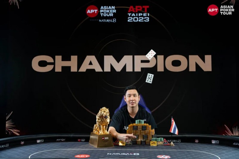 【EV扑克】2023APT台北丨主赛事圆满落幕，泰国第一牌手Punnat Punsri夺得史上奖金最高冠军