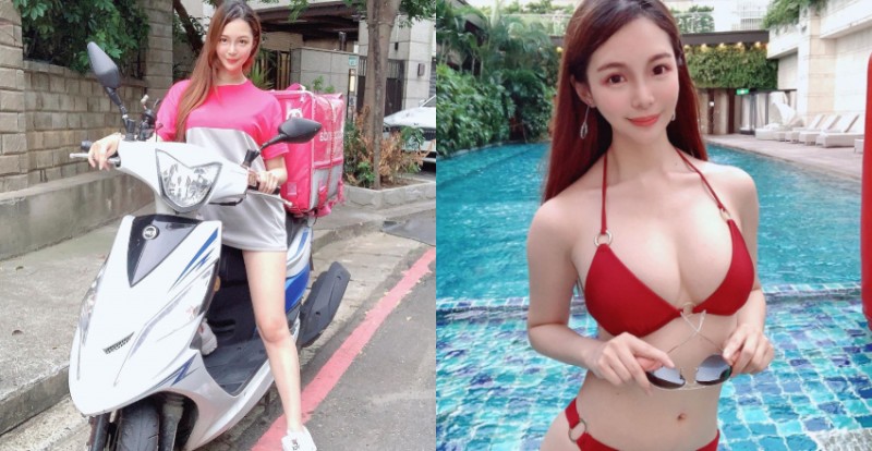 【捕鱼王】長腿外送員「Michelle 雪兒」制服底下是超猛身材　送來的餐點都加辣了！