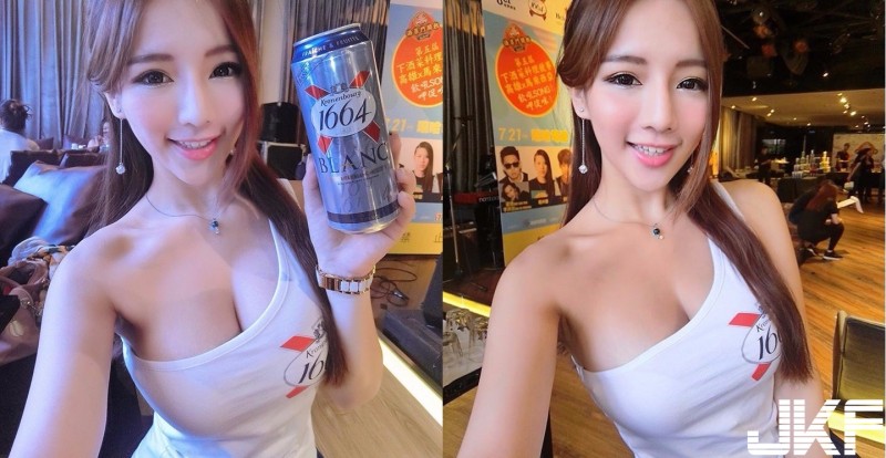 【捕鱼王】啤酒節現場「爆奶女模」引話題！上衣明顯擠爆，雙峰「呼之欲出」讓人看昏頭了！