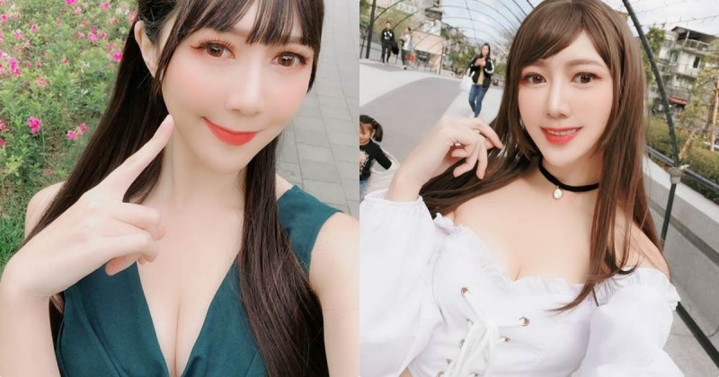 【捕鱼王】外拍正妹「彭琁 Irene.P」路上誘惑自拍，「雪白嫩乳」瞬間成性感焦點！