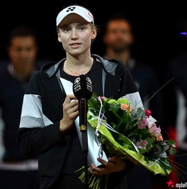 迈博体育 6-2 击败 Marta Kostyuk 夺得保时捷大奖赛冠军