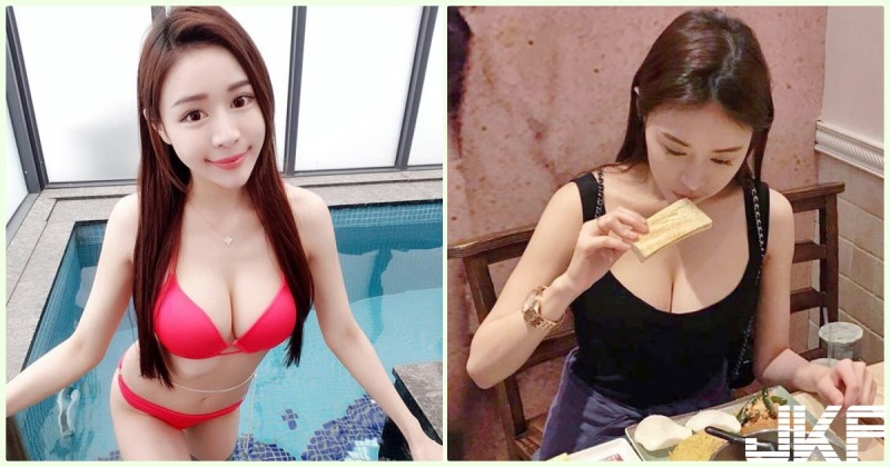 受不了！「台灣辣乳正妹」超胸美奶好犯規！滿滿的「低胸視角」若隱若現&#8230;