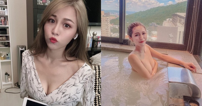 【捕鱼王】這系列太誇張！F奶正妹「婠妍」北投泡溫泉，大尺度美體看了都說辣！