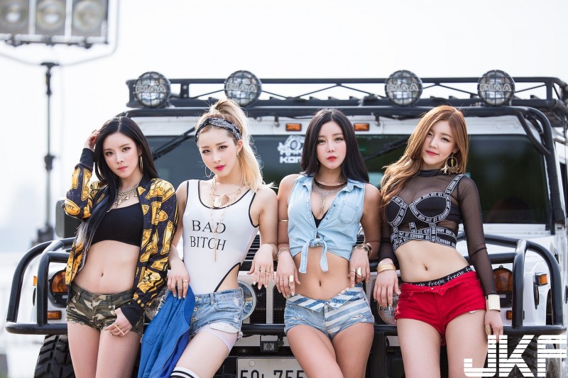 【捕鱼王】LAYSHA隊長開大絕！帶領團員「波濤胸湧」襲台，性感熱舞粉絲感受「韓式野味」