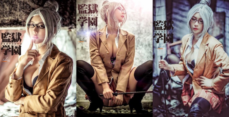 【捕鱼王】爆乳副會長來襲！「希維亞」化身SM女王，把你變成監獄學園裡的奴隸！