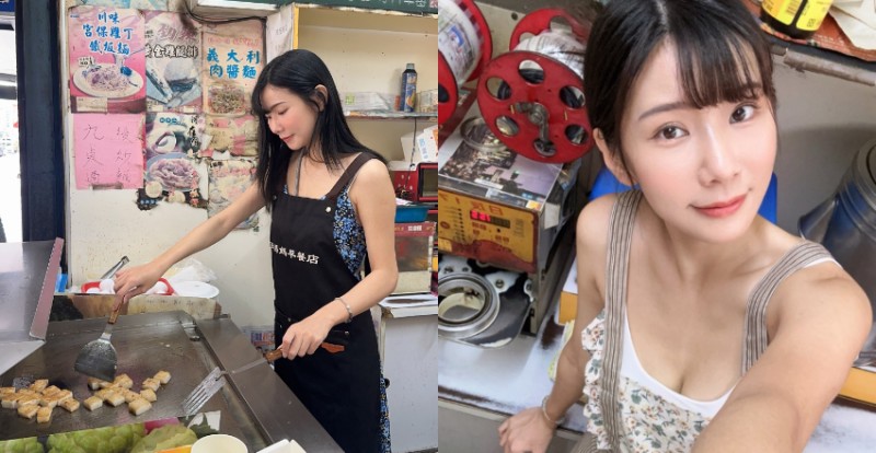 【捕鱼王】早餐店正妹CEO站煎台　用美貌為每個上班族加油打氣！