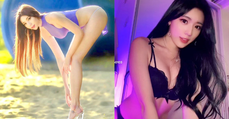 【捕鱼王】長腿女神「謝立琪Kiki」完美比例塞鏡頭，彎腰提臀「蜜汁腿肉」一覽無遺