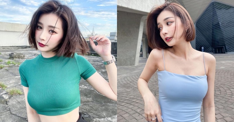 【捕鱼王】清新短髮正妹「彤羽」外拍氣質好迷人,甜美臉蛋下身材有點兇啊!