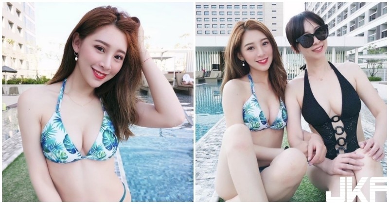 【捕鱼王】根本是姐妹！美乳正妹曬「超猛比基尼照」，旁邊的媽媽身材也太好了！