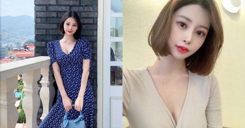 【捕鱼王】極品妹子「剪短髮後變更辣」,穿上深V洋裝「好有看點」!