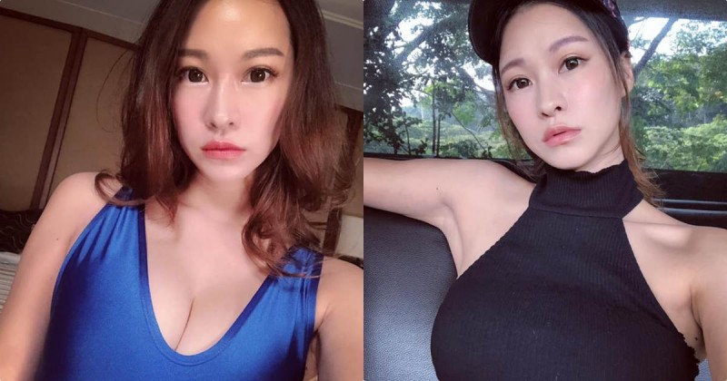 【捕鱼王】正妹Neko銀小喵「藍色大深V裝」辣爆,身材超好太讓人上火!