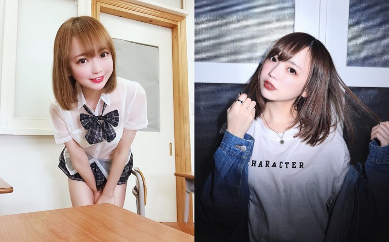 【捕鱼王】清純制服高中妹「鎌田紘子」透視制服誘惑　隱約看見「雪白形狀」渾圓飽滿