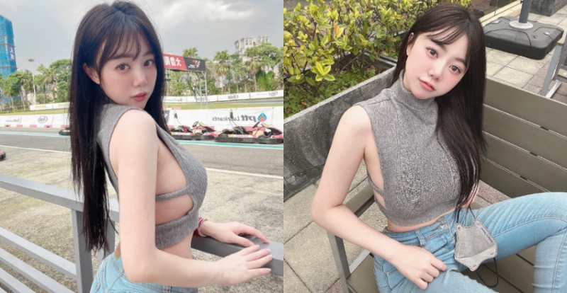 【捕鱼王】巨乳小隻馬米米小背心「霸氣側露」　零死角美貌讓人著迷