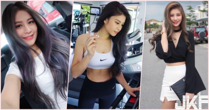 高顏值「馬甲線女孩」好身材讓人受不了！
