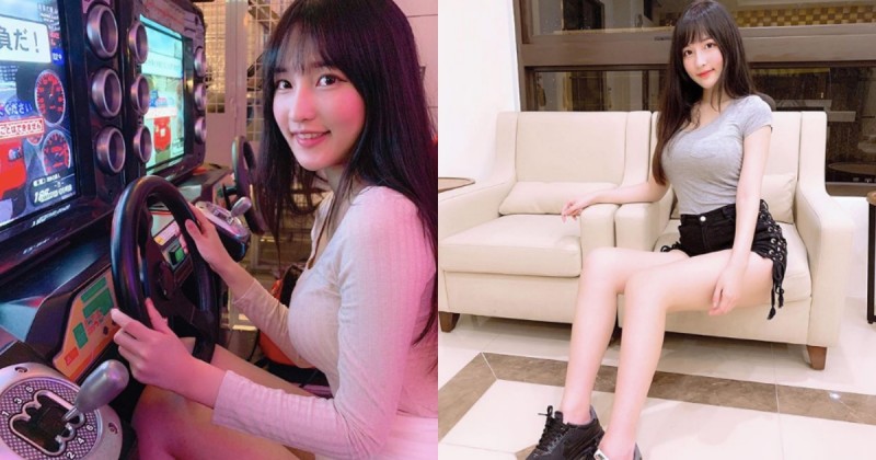 來單挑Ｒ！甜美女主播「依梨」緊身白衣邀你尬車，網友受不了先喊：側面太母湯～