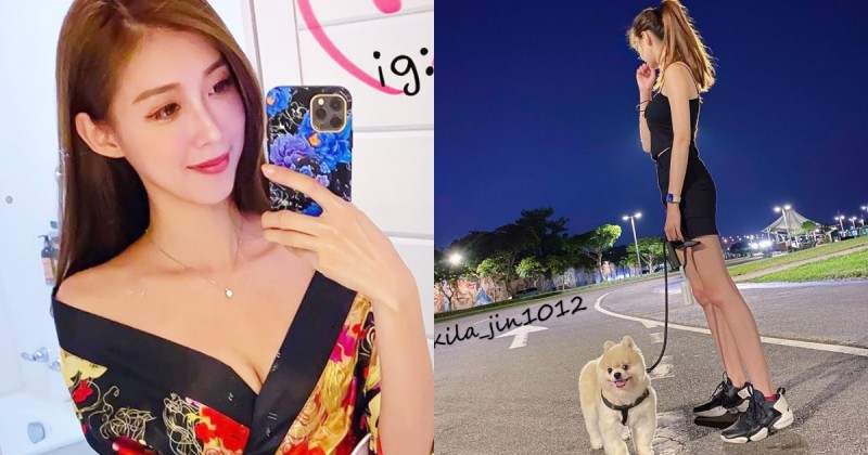 【捕鱼王】河濱公園遛狗的「長腿正妹」！超猛辣腿和窈窕曲線，網友又開始想當狗啦！