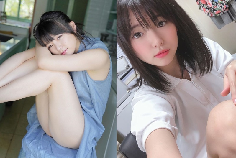 【捕鱼王】壓倒性透明感！色氣鄰家小妹「葉月つばさ」Y字縮陰泳裝露鼠蹊部