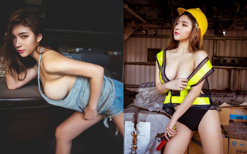 【捕鱼王】傲嬌小可愛「米樂」渾圓哈密瓜奶乳輪超深邃　寬鬆吊嘎藏不住「豐沛乳量」側乳從旁溢出