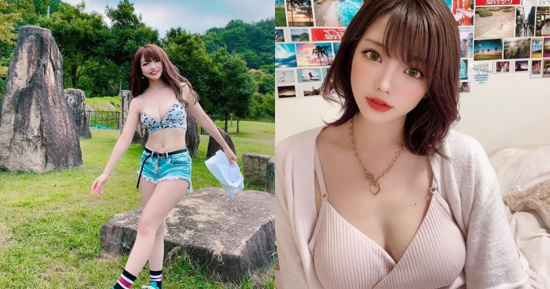 【捕鱼王】甜美櫻花妹「愛穿比基尼散步」，「白嫩美乳曲線」讓路人都想偷瞄！