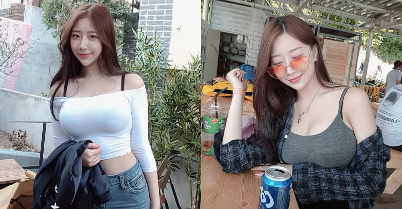 【捕鱼王】姐姐好緊！「巨乳妹子」김수정衣服總是太小件　渾圓奶球分量滿滿