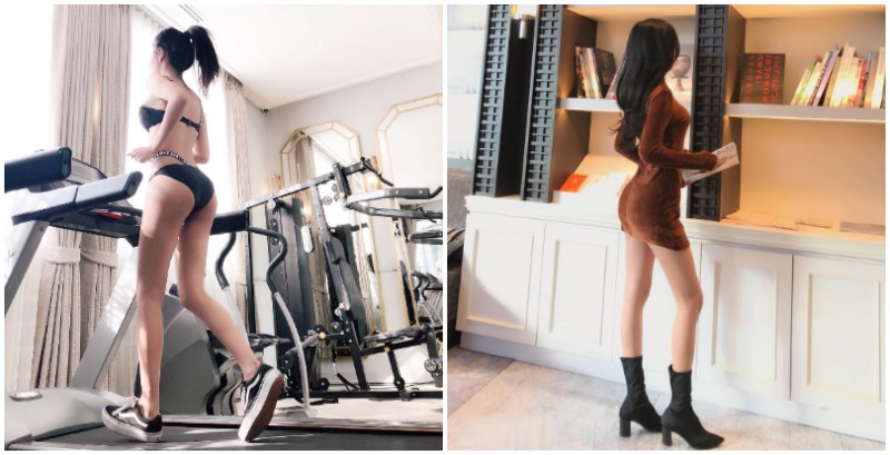 【捕鱼王】網友跪求神龍！正妹超性感「背殺曲線」，美臀美腿小蠻腰一應具全！