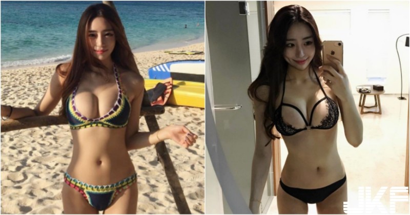 【捕鱼王】海邊又見女神！辣辣「比基尼奶妹」愛自拍，整個畫面都快被「兩顆球」佔據了！