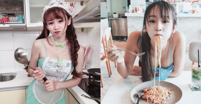 【捕鱼王】性感萌廚娘「機機 Shacy」獻上深夜私房料理　邀你一起吃她下的麵！