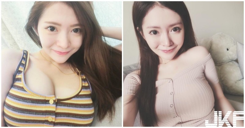 【捕鱼王】爆乳奶球妹「渾圓美胸超養眼」，飽滿的形狀勾出一道深峰！