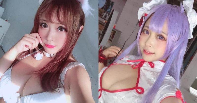 【捕鱼王】火辣爆乳正妹Coser「何苔苔」，驚人兇器超吸大家目光！