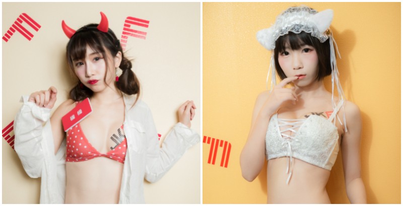 【捕鱼王】「櫥窗女郎」惹火寫真區讓你一間一間挑！專屬空間讓你與爆乳女郎合照拍到飽！