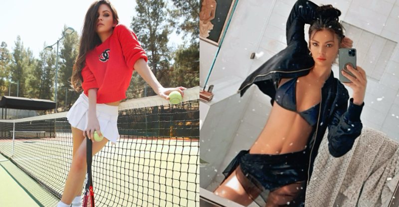 【捕鱼王】就是有本錢露！性感辣模穿牛仔熱褲露屁股蛋　渾圓挺翹+微笑線超吸睛