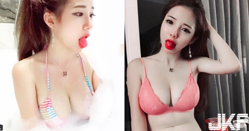 【捕鱼王】壞掉了！「白皙大奶妹」小舌好厲害，PO照大膽邀請網友：「下次一起吃吃」!