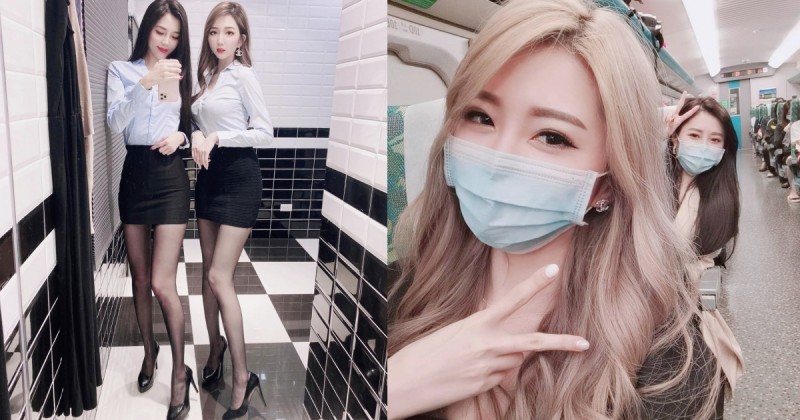 【捕鱼王】高鐵站發現「超辣美腿姐妹」基因太強大了，170cm以上逆天身材秒殺一票網友！