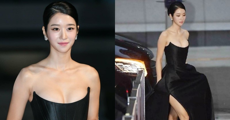 【捕鱼王】雖然是走光但沒關係！徐睿知「紅毯大爆乳」，超低胸禮服連胸貼都跟著跑出來！