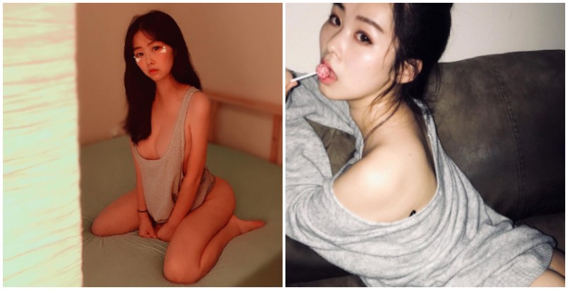 【捕鱼王】天氣太熱不想多穿！「爆乳正妹」在家展露美乳美臀曲線，當她室友一定很幸福！