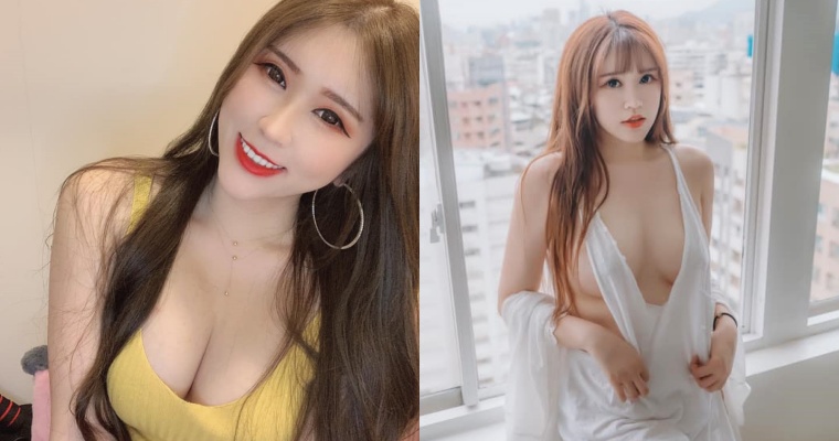 【捕鱼王】愛笑的女孩！大眼正妹「粉芬 Yvonne」不穿內衣　解放誘人「E 罩杯」！