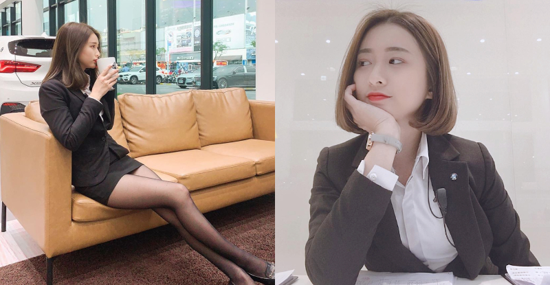 【捕鱼王】上車！性感汽車業務「涵」進口車門下伸出纖細長腿，走位展示讓司機都暴動了！