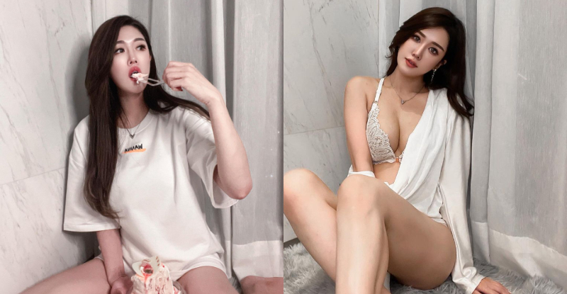 【捕鱼王】「維多DJ Victoria」吃冰放在白嫩腿間，網友 :「請盡速消滅！」