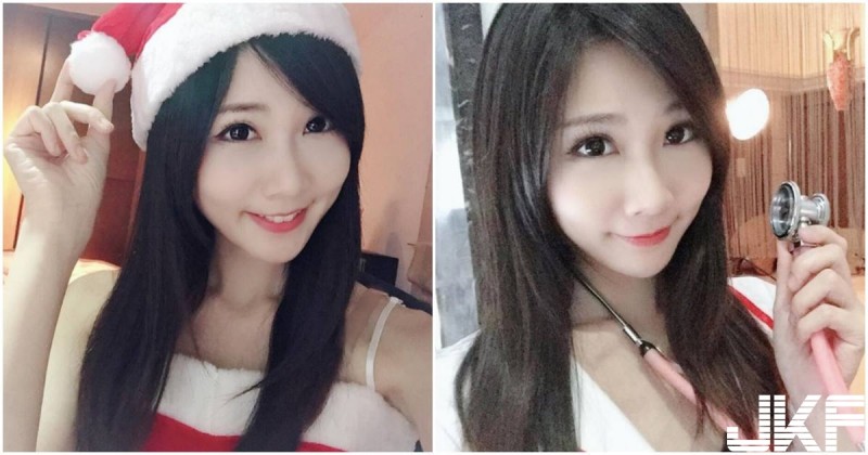 【捕鱼王】正妹張小築萌扮「性感小護士」，笑容超甜「網友都想看病了」！