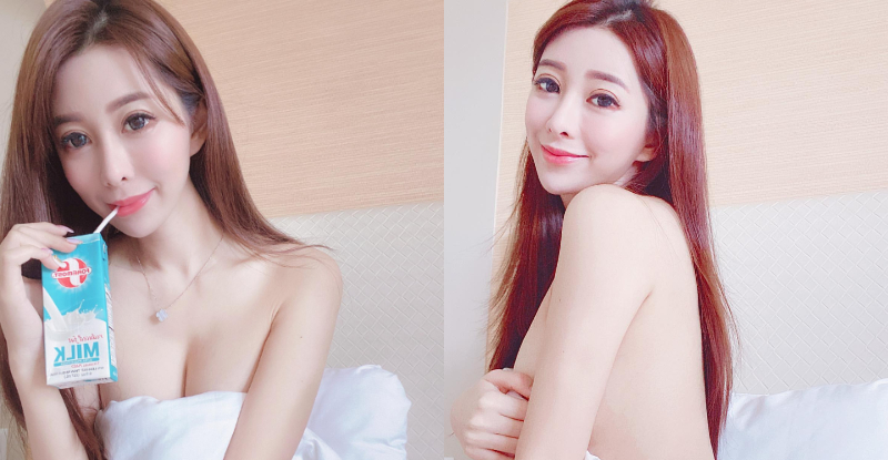【捕鱼王】昨晚裸睡？「甜心DJ Ivy」慵懶起床畫面讓人想撲倒　喝奶補奶準備開戰