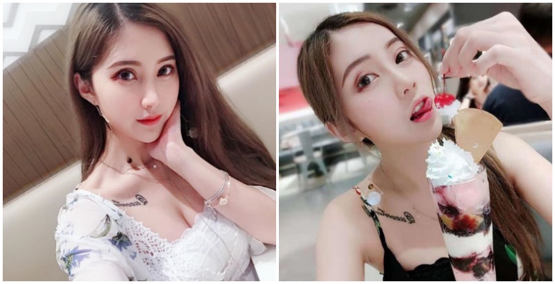 【捕鱼王】連吃櫻桃都能撩人　「爆乳小野貓」許伊兒魅惑電眼連吃下午茶都能電暈你