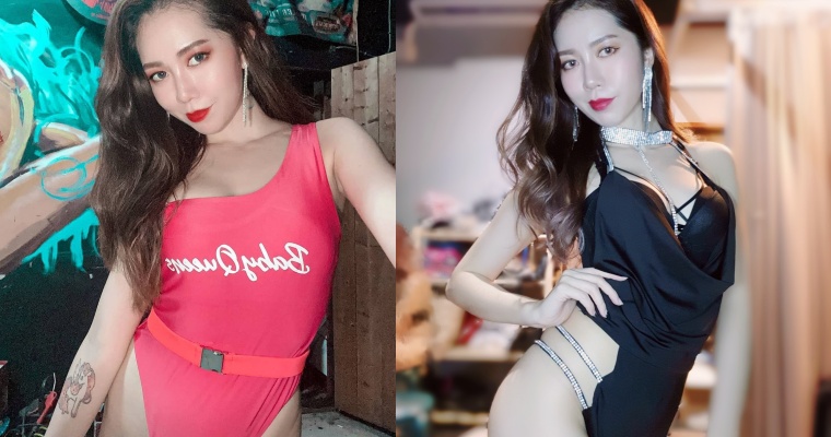 【捕鱼王】完美駕馭「高衩裝」的女人！蜜臀尤物「萬萬」辣曬前凸後翹 S 曲線